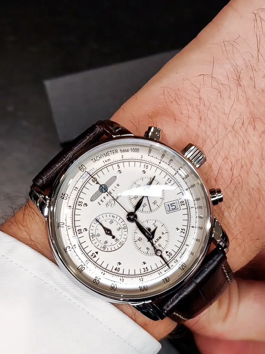 7680-1 100 Years Zeppelin horloge + Luxe cadeau
