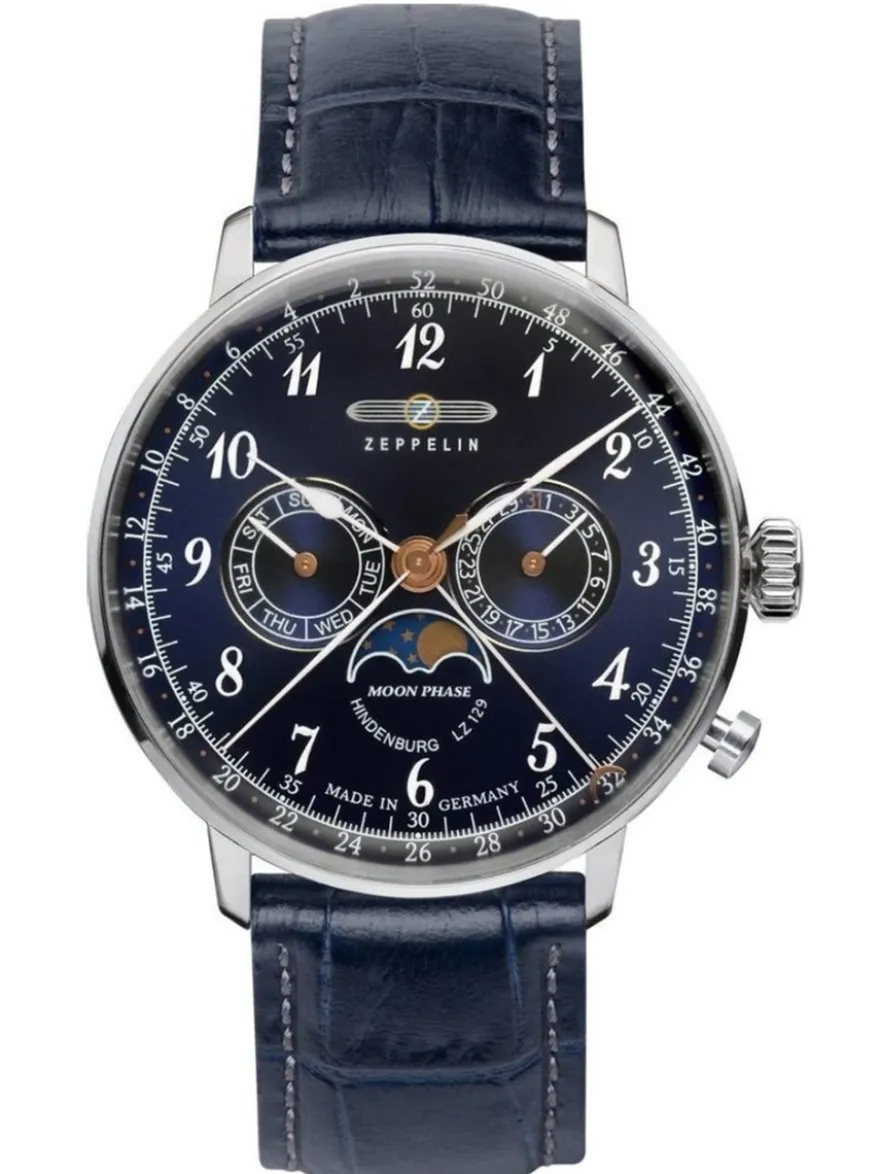 7036-3 LZ129 Hindenburg Moonphase + Luxe cadeau