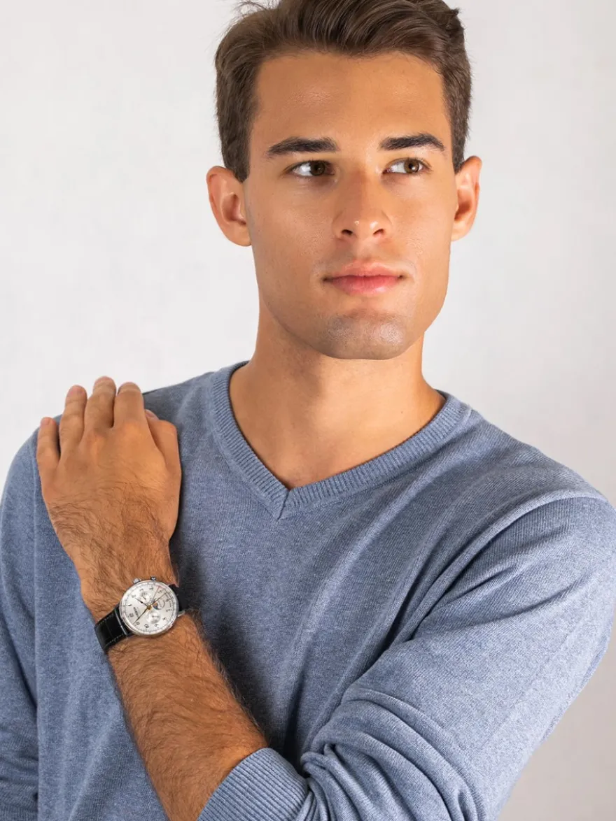 7036-1 Zeppelin LZ129 Hindenburg Moonphase + Luxe cadeau