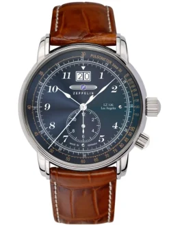 8644-3 Zeppelin LZ126 Los Angeles horloge + Luxe cadeau