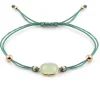 Al Coro Amici armband met prehniet NB596GRPR + Luxe Cadeau
