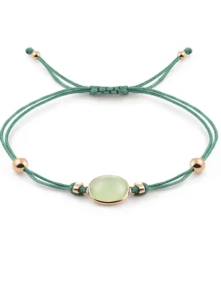 Al Coro Amici armband met prehniet NB596GRPR + Luxe Cadeau