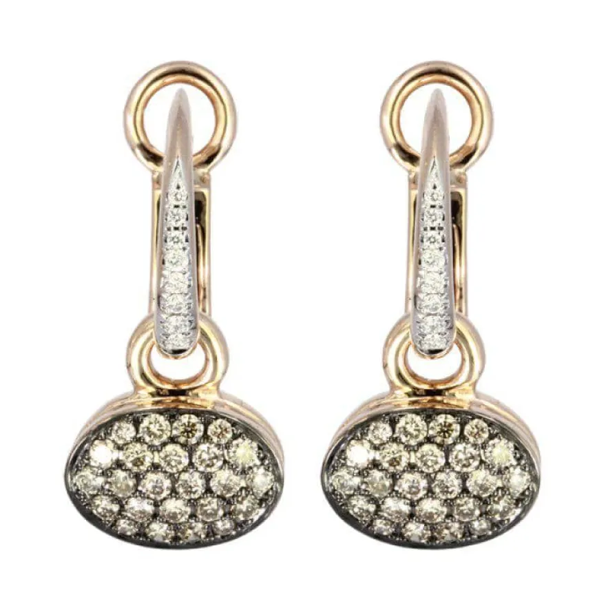Al Coro Amori Creolen NE11983BR + Luxe Cadeau
