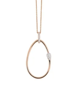 Al Coro Goccia Hanger met Diamant P2581R + Luxe Cadeau