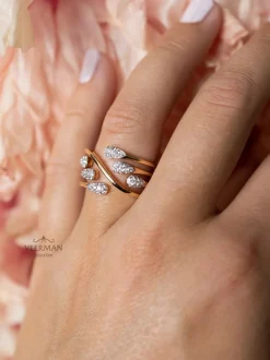 Al Coro Goccia R7561R ring + Luxe Cadeau