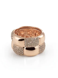Al Coro La Piazza Ring Met Diamant + Luxe Cadeau