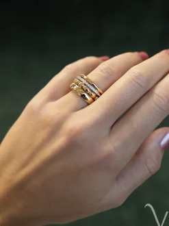Al Coro La Piazza ring NR1490R + Luxe cadeau