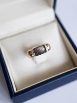 Al Coro La Piazza ring Smokey Quartz NR480SQR + Luxe Cadeau