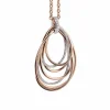 Al Coro Mezzaluna hanger met briljant 0,93crt P2378R + Luxe Cadeau