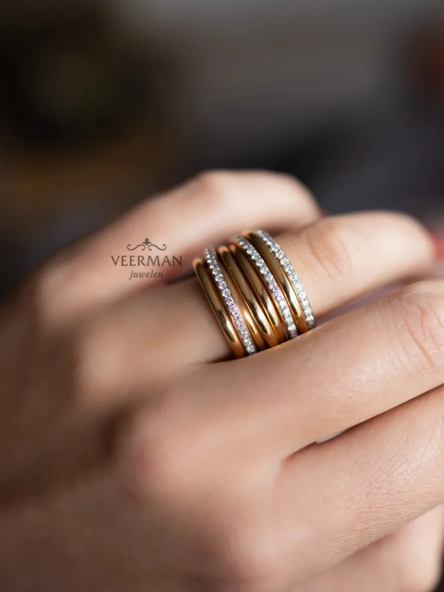 Al Coro Mezzaluna ring briljant | Officieel Dealer