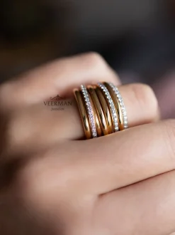 Al Coro Mezzaluna ring briljant | Officieel Dealer