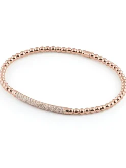 AL Coro roségouden stretcharmband A350R + Luxe Cadeau