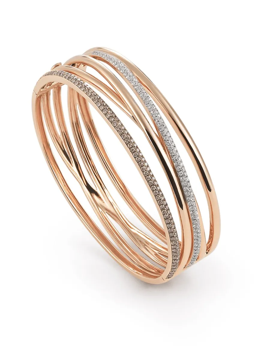 Al Coro Serenata armband roségoud met briljanten NB10956BR