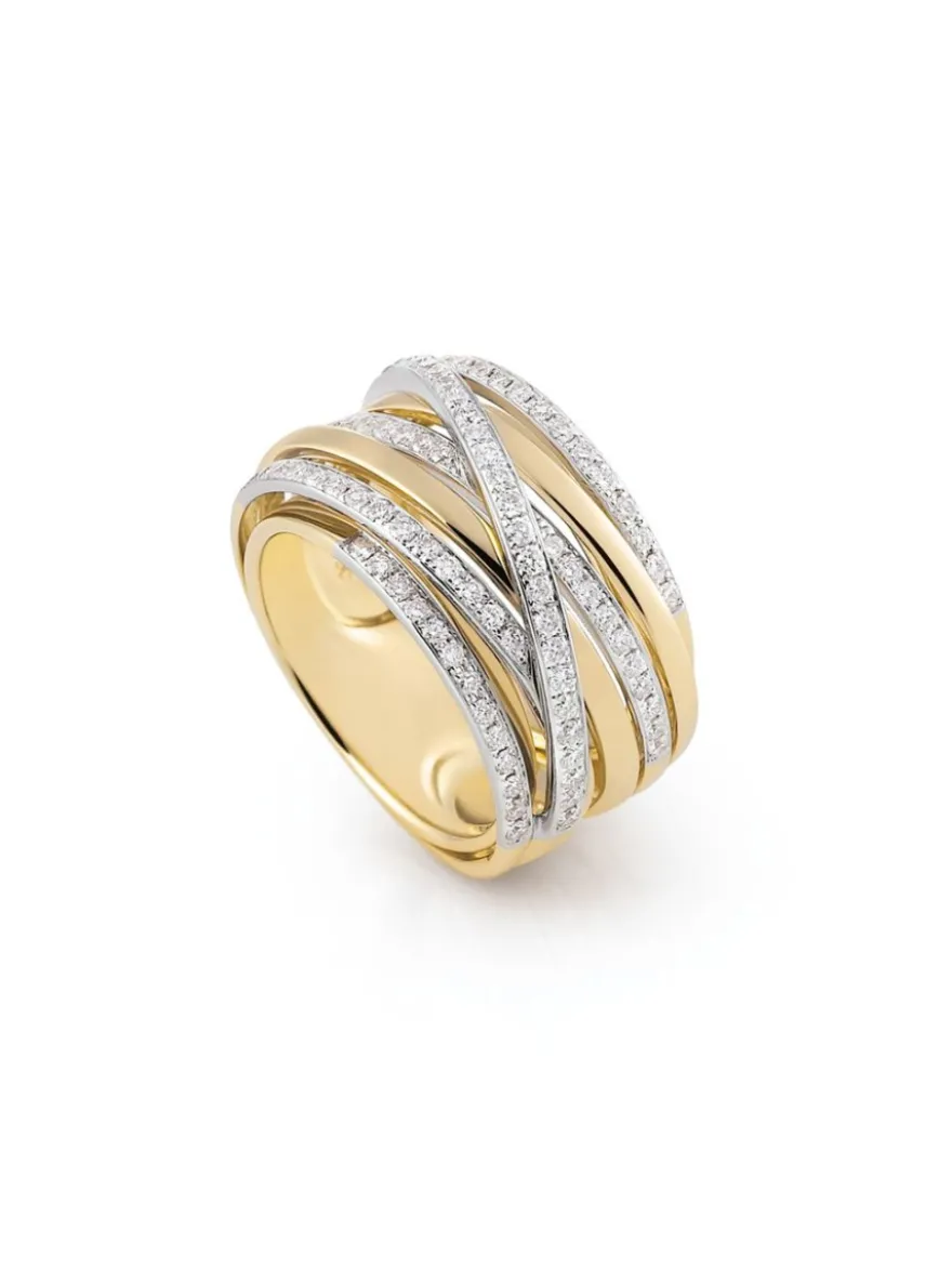 Al Coro Serenata ring briljant NR376G + Luxe Cadeau