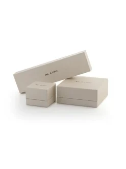 Al Coro Serenata ring witgoud met briljant + Luxe cadeau
