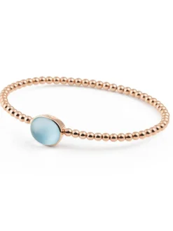 Al Coro Stretch armband met topaas
