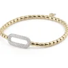 Al Coro Stretchy armband met diamant 1,27crt. A109G + Luxe Cadeau