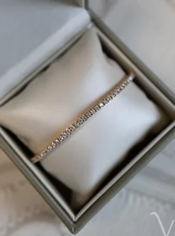 Al Coro Stretchy tennisarmband diamant A291R + Luxe Cadeau