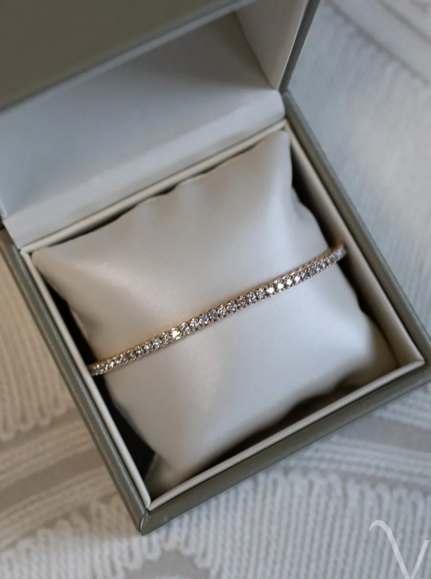 Al Coro Stretchy tennisarmband diamant A291R + Luxe Cadeau