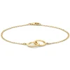 Armband geelgoud met ovale schakels + luxe cadeau
