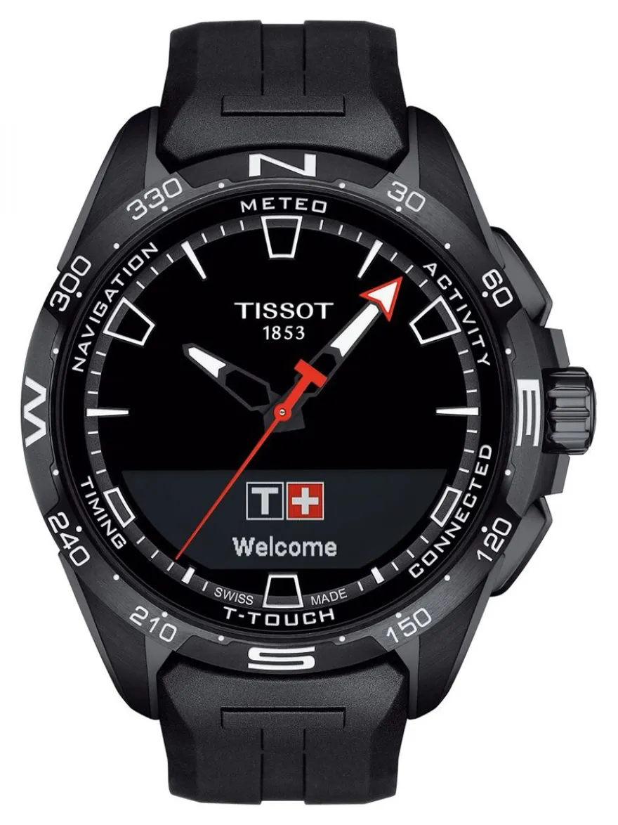 Bekijk de Tissot T-Touch Connect Solar Titanium T1214204705103