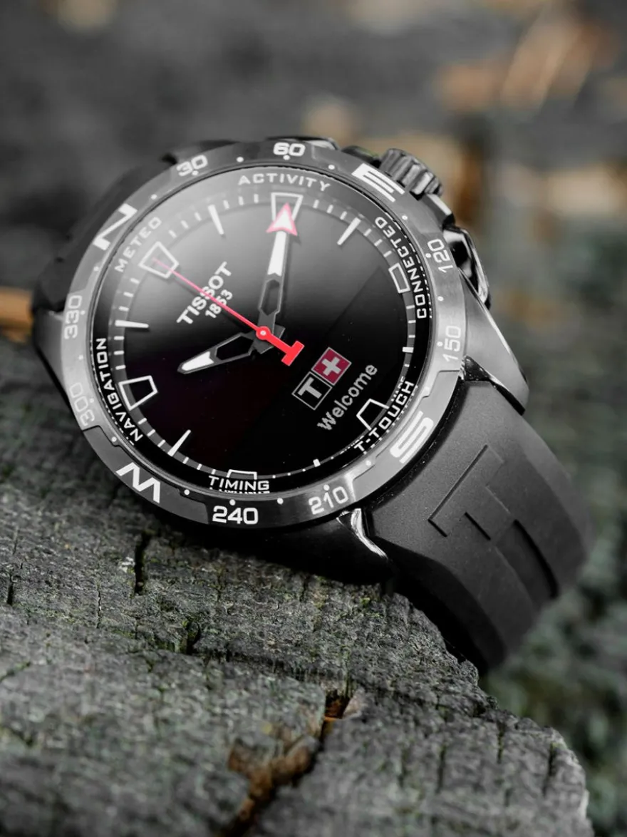 Bekijk de Tissot T-Touch Connect Solar Titanium T1214204705103