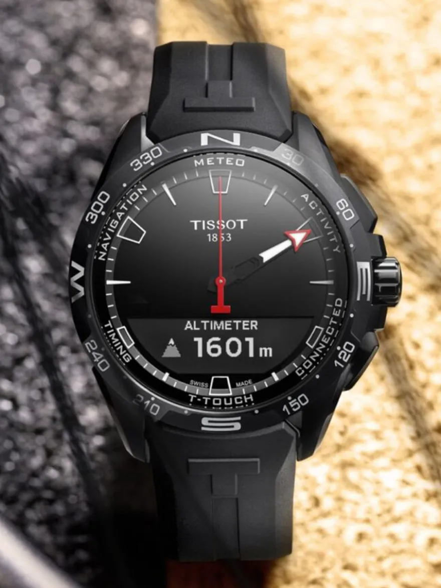 Bekijk de Tissot T-Touch Connect Solar Titanium T1214204705103