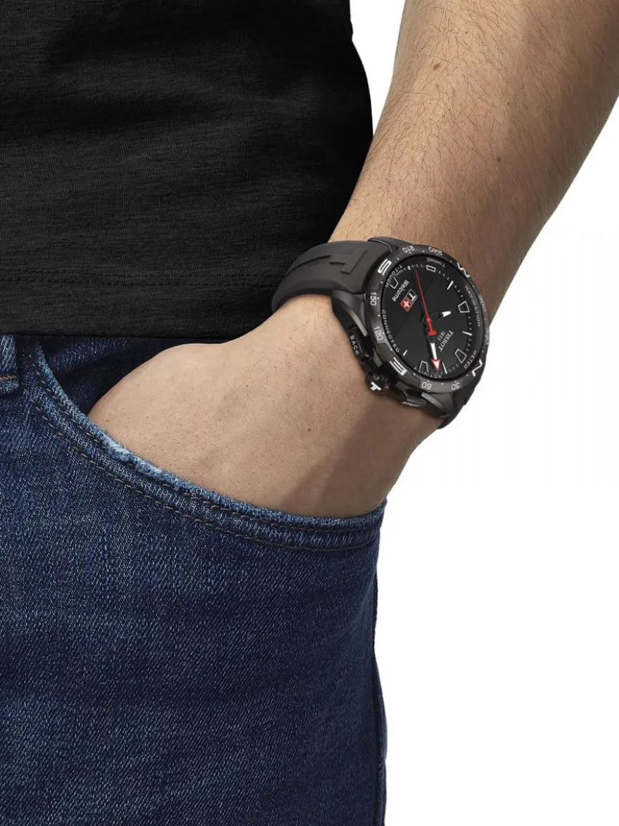 Bekijk de Tissot T-Touch Connect Solar Titanium T1214204705103