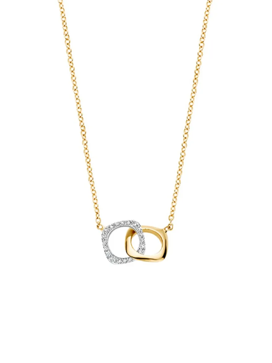 BIGLI Elements collier met briljant 20H80YWDIA + Luxe Cadeau