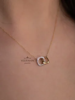 BIGLI Elements collier met briljant 20H80YWDIA + Luxe Cadeau