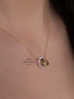 BIGLI Elements collier met briljant 20H80YWDIA + Luxe Cadeau