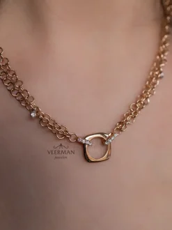 Bigli Elements Necklace 20C31RDIA + Luxe Cadeau