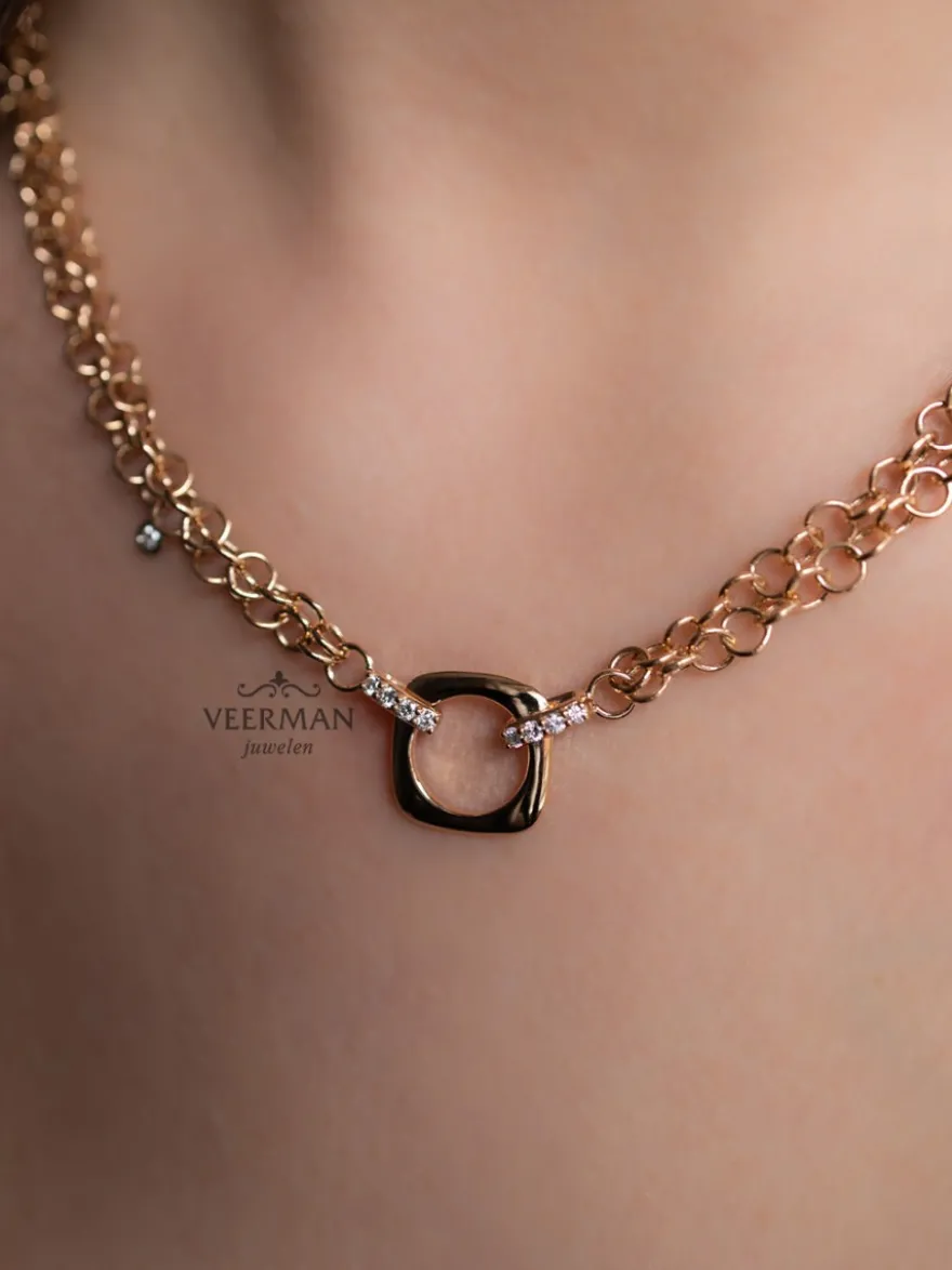 Bigli Elements Necklace 20C31RDIA + Luxe Cadeau