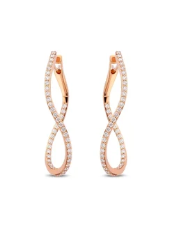 Bigli Infinity creolen 23O106RDIA + Luxe cadeau