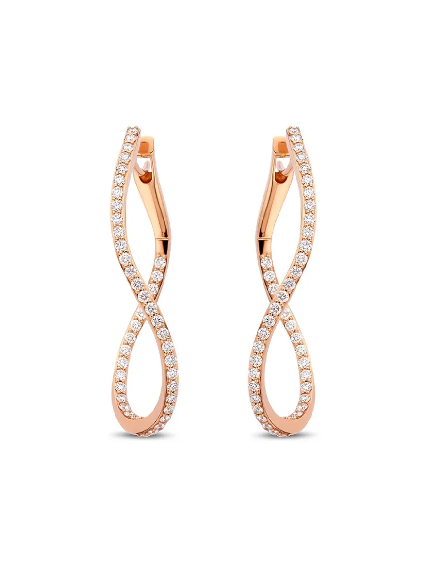 Bigli Infinity creolen 23O106RDIA + Luxe cadeau