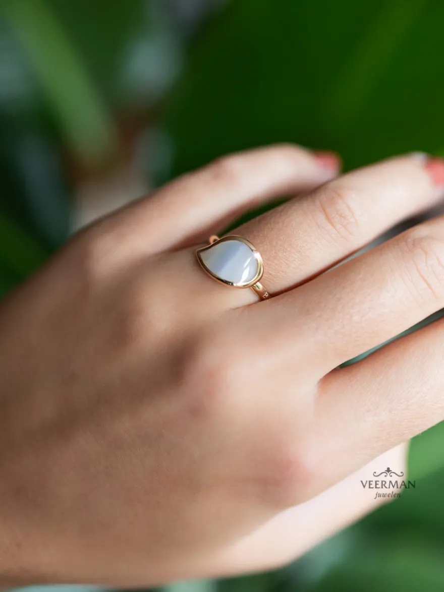 Bigli Mini Leaves Ring 20R142RMPBI + Luxe Cadeau