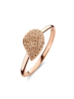 Bigli Mini Leaves Ring 23R189RBRDIA + Luxe Cadeau