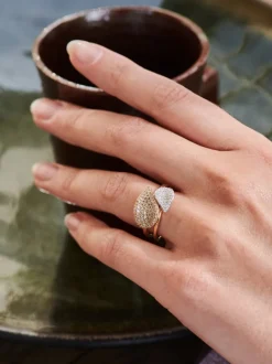 Bigli Mini Leaves Ring 23R189RWDIA