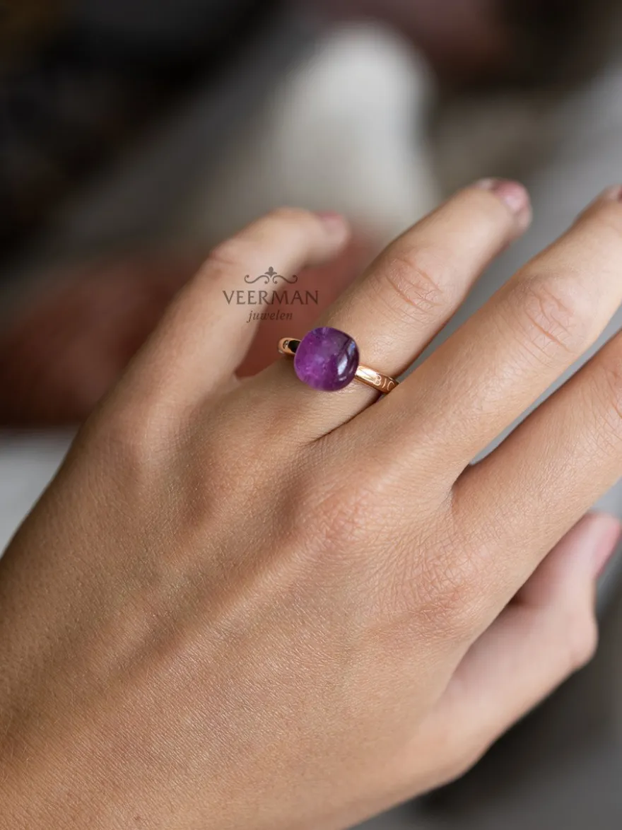 Bigli Mini Sweety Ring 20R88RAMRUBMP + Luxe Cadeau