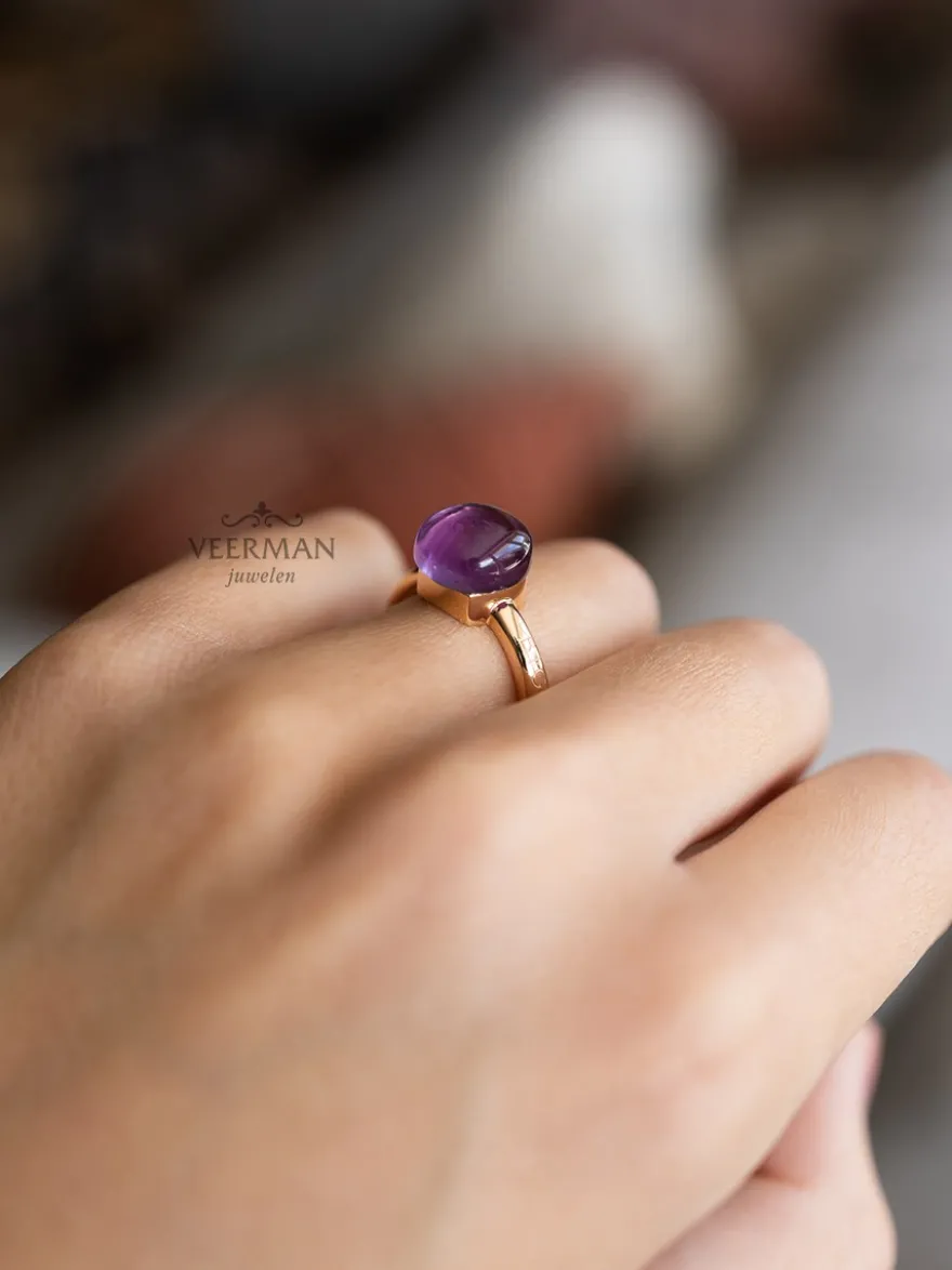 Bigli Mini Sweety Ring 20R88RAMRUBMP + Luxe Cadeau