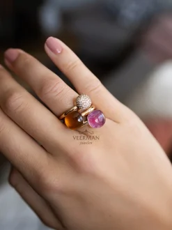 Bigli Mini Sweety Ring 23R156RBRDIA + Luxe Cadeau