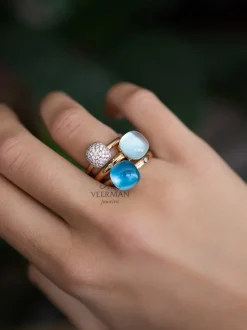 Bigli Mini Sweety Ring 23R156RWDIA + Luxe Cadeau