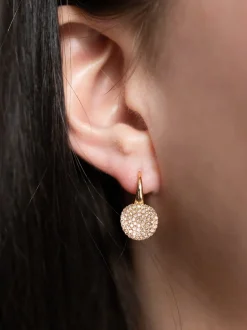Bigli Mini Waves Oorsieraad 23O78RBRDIA/CL + Luxe Cadeau
