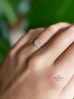 Bigli Mini Waves ring 23R185RBRDIA + Luxe Cadeau