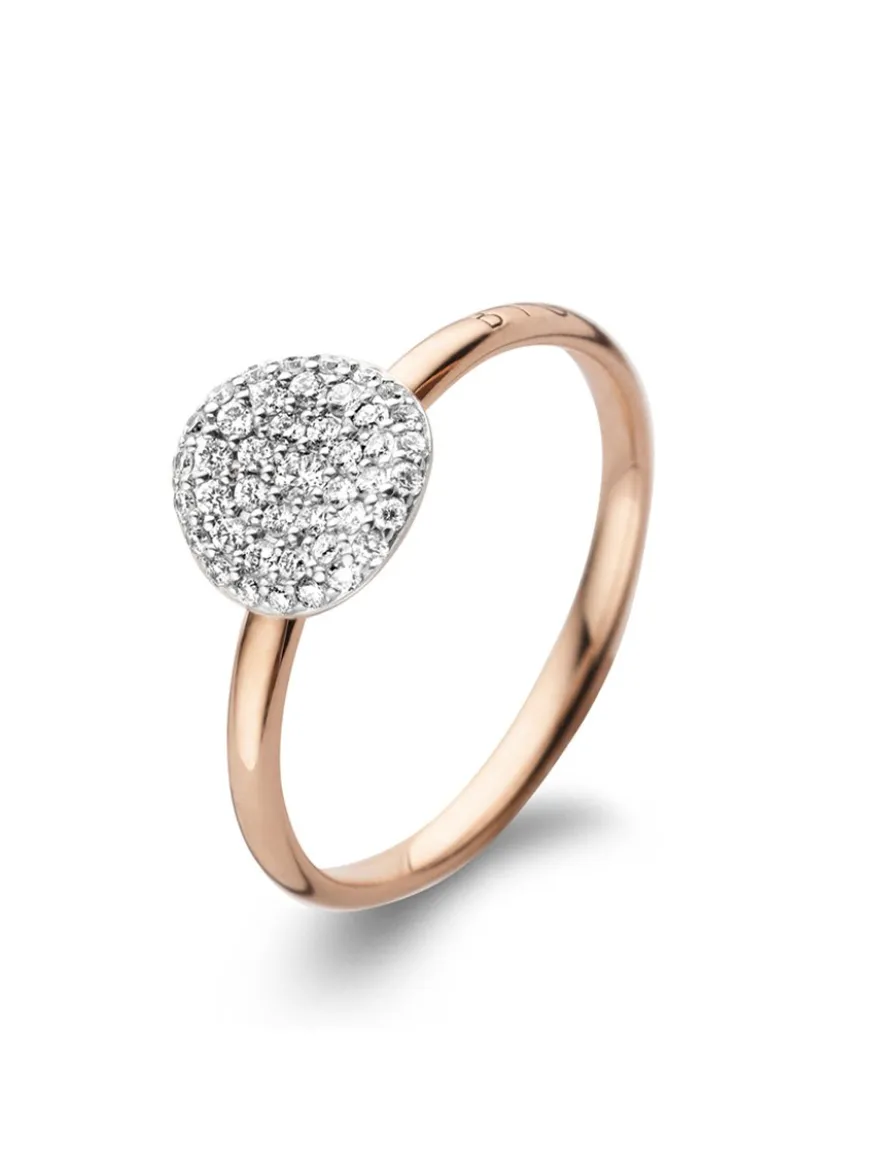 Bigli Mini Waves Ring 23R184RWDIA + Luxe Cadeau
