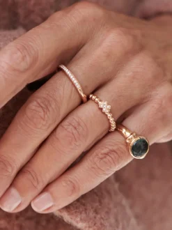 BRON aanschuifring met briljant + Luxe Cadeau