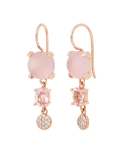 BRON Catch oorhangers 8OR4891RQCRBBR + Luxe cadeau