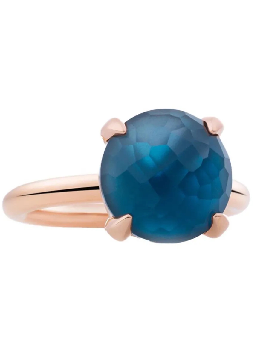 Bron Catch ring London Blue 8RR4783TLR + Luxe Cadeau
