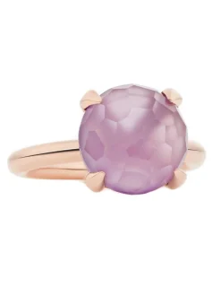 BRON Catch ring met Amethist + Luxe cadeau