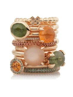 BRON Catch ring met bruine maansteen 8RR4782MSC + cadeau